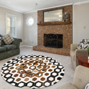 Modern Cow hide Rug for Decor by Hideorzo