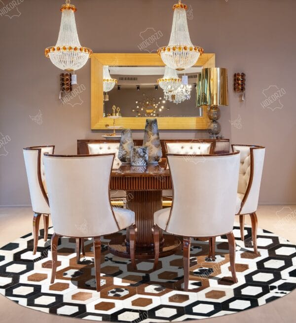 Cowhide Rug for Decor by Hideorzo
