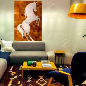 COWHIDE WALL HANGING