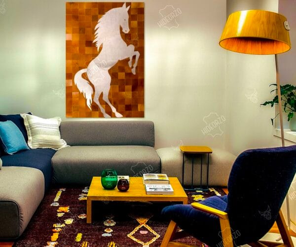 COWHIDE WALL HANGING