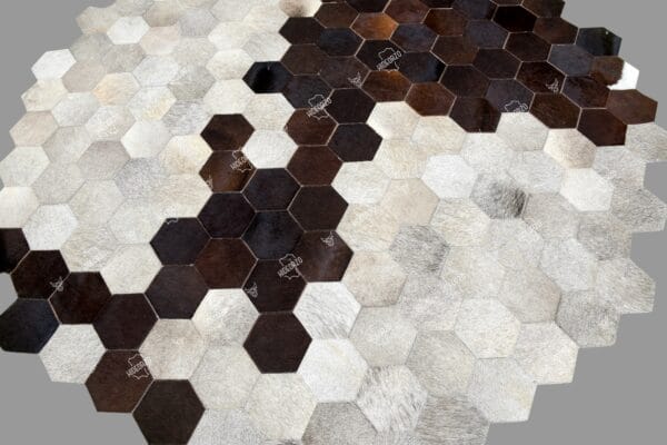 Handcrafted Cowhide Rug for Decor by Hideorzo