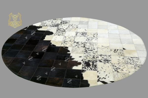 Handcrafted Cowhide Rug for Decor by Hideorzo