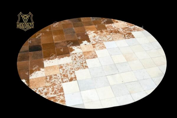 Handcrafted Cowhide Rug For Decor by Hideorzo