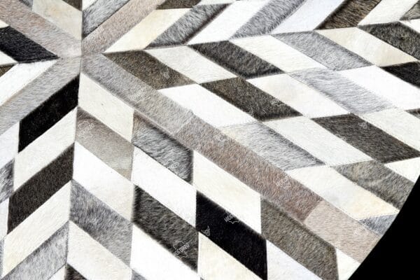 Handcrafted Cowhide Rug for Decor by Hideorzo