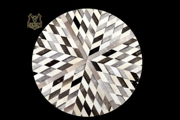 Handcrafted Cowhide Rug for Decor by Hideorzo