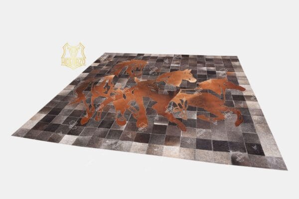 Original Cowhide Wall Decor by Hideorzo