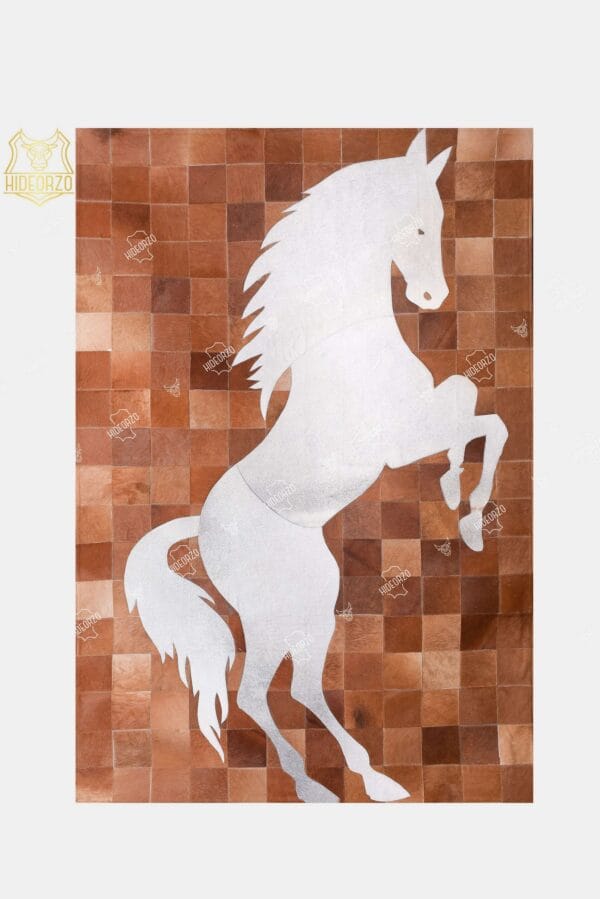 Handcrafted Cowhide Wall Decor by Hideorzo