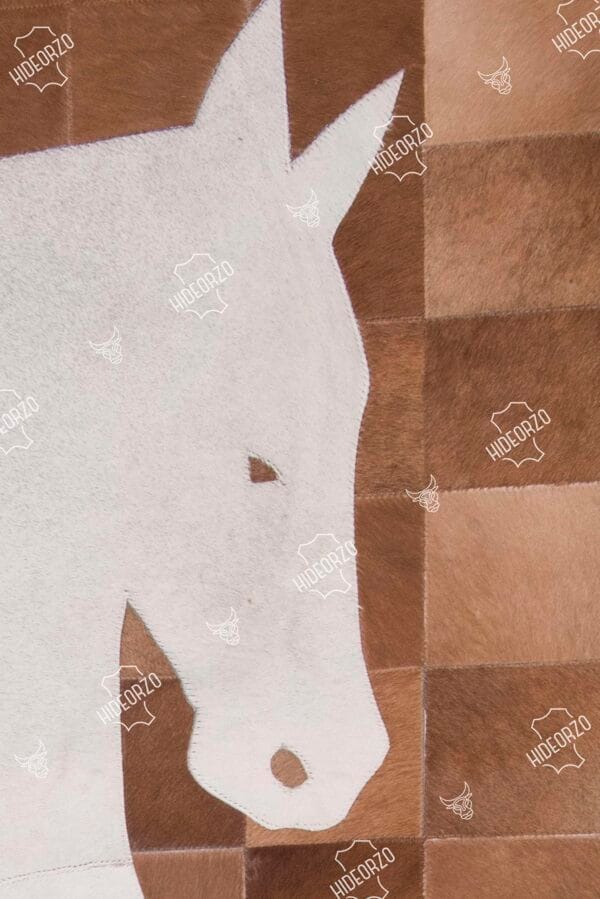 Handcrafted Cowhide Wall Decor by Hideorzo