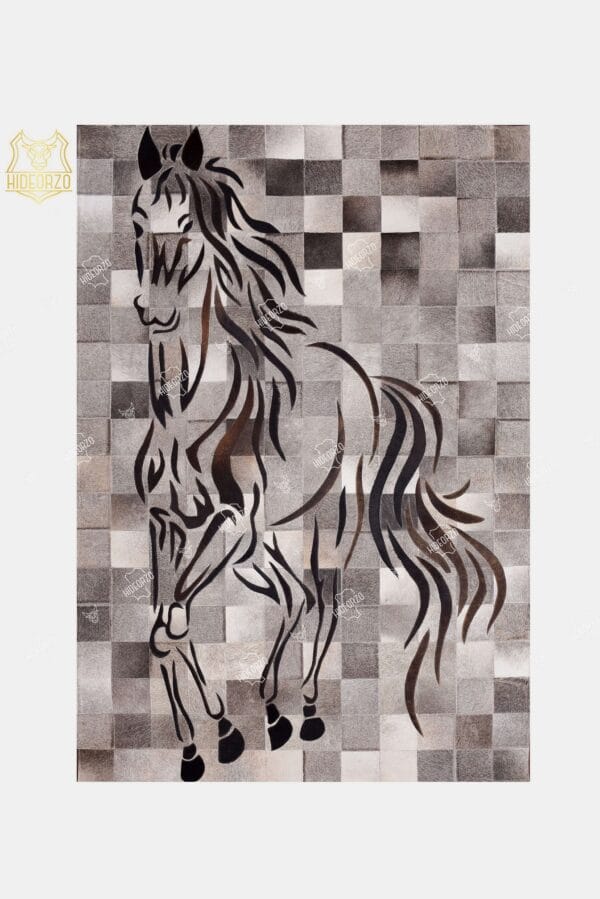 Handcrafted Original Cowhide Wall Decor by Hideorzo