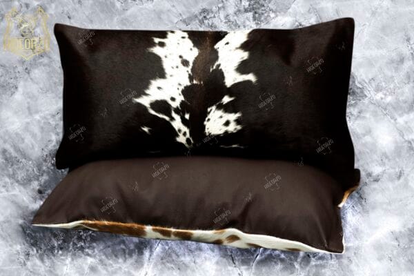 Original Cowhide Cushion for Décor by Hideorzo