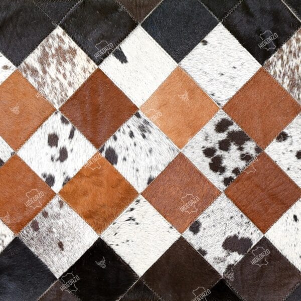 Handcrafted Cowhide Table Runner for Decor by Hideorzo
