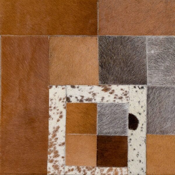 Handcrafted Cowhide Table Runner for Decor by Hideoroz