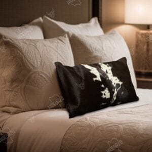 Original Cowhide Cushion for Décor by Hideorzo