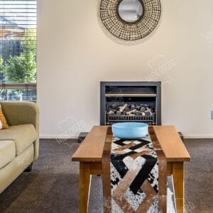 HANDCRAFTED NATURAL COWHIDE TABLE RUNNER Handcrafted Cowhide Table Runner for Decor by Hideorzo