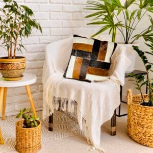 Original Cowhide Cushion for Décor by Hideorzo