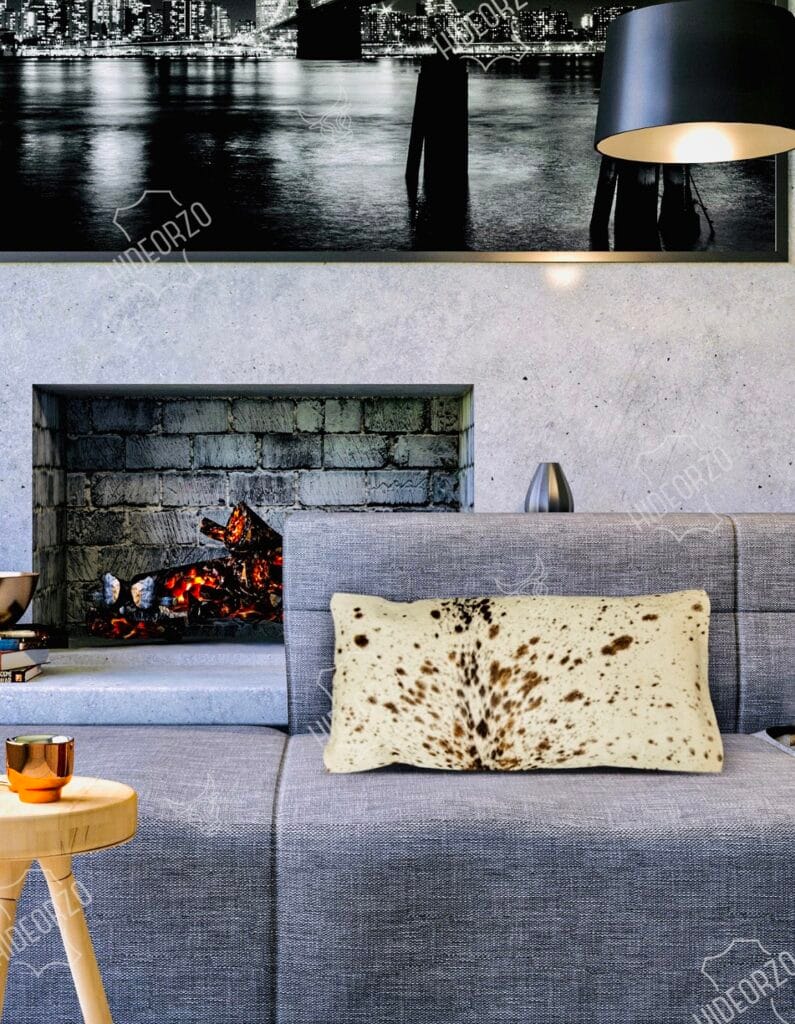 Original Cowhide Cushion Covers for Décor by Hideorzo