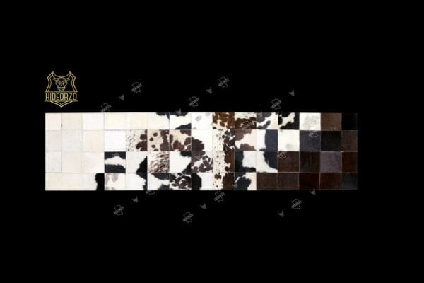 Handcrafted Cowhide Table Runner for Décor by Hideorzo