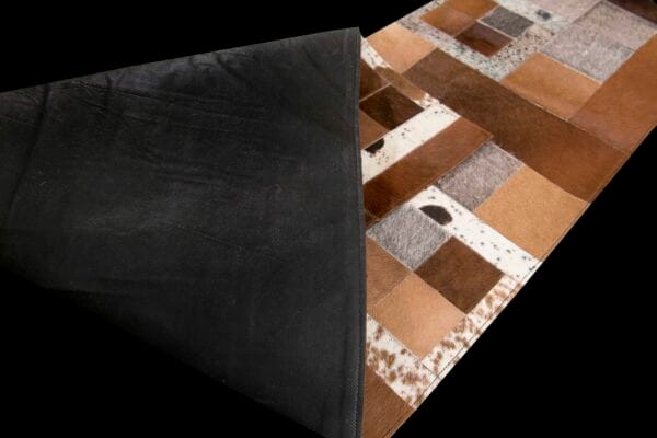 Handcrafted Cowhide Table Runner for Décor by Hideorzo