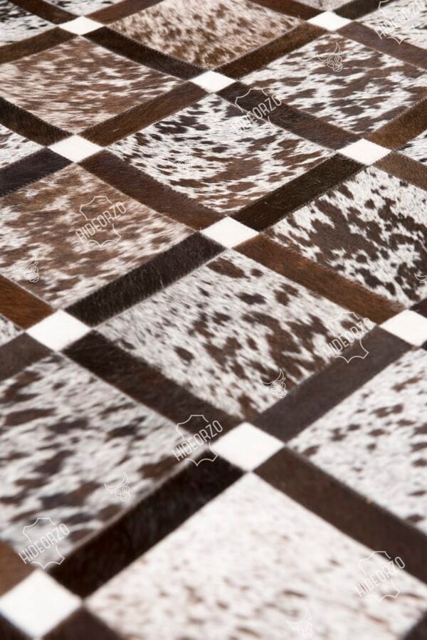 Handcrafted Cowhide Table Runner for Decor