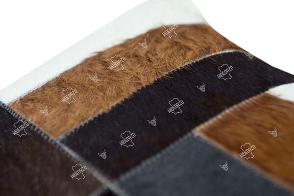 Handcrafted Cowhide Cushion for Decor by Hideorzo