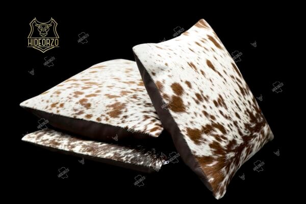 Original Cowhide Cushion for Décor by Hideorzo