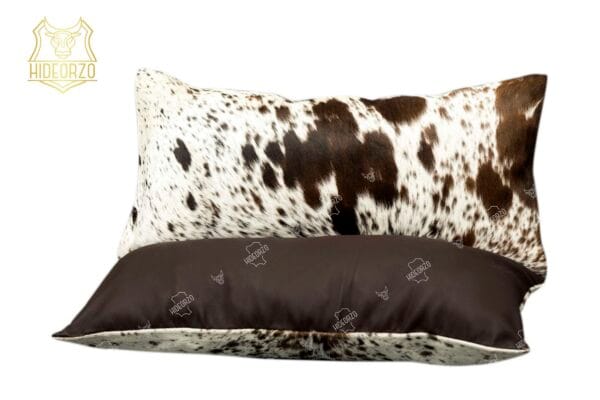 Handcrafted Cowhide Cushion for Decor by Hideorzo