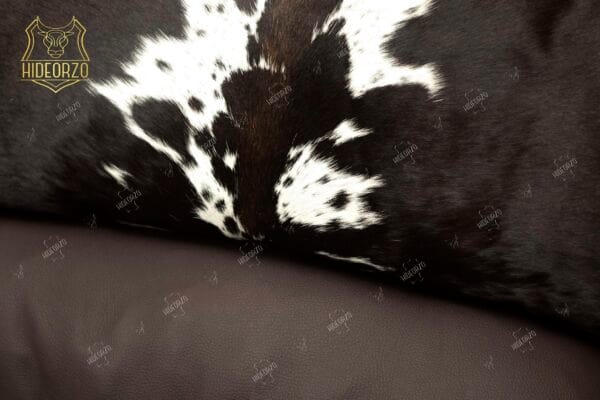 Original Cowhide Cushion for Décor by Hideorzo