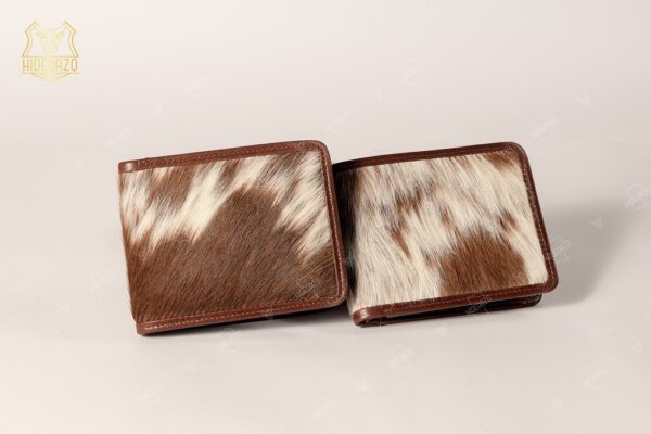 Original Leather Pocket Wallet. Exterior Hain-on leather