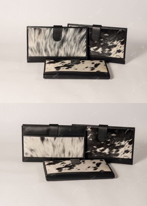 Original Cowhide Leather Long wallet