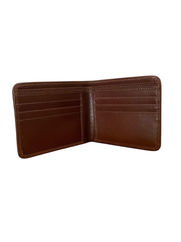Original Leather Pocket Wallet. Exterior Hain-on leather